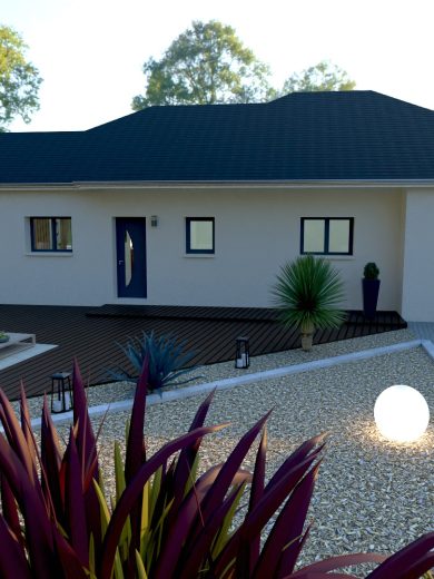 jr plain pied l 116 m² garage 20m²