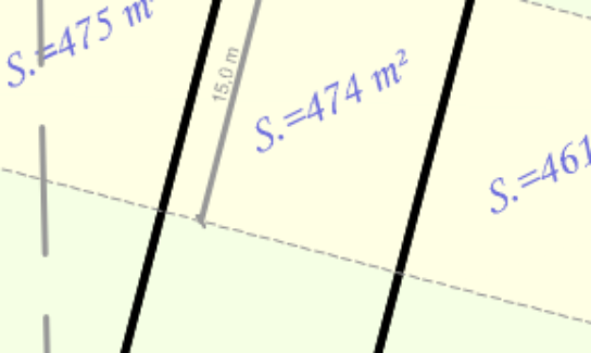 TERRAIN CONSTRUCTIBLE de 474m² à Voves