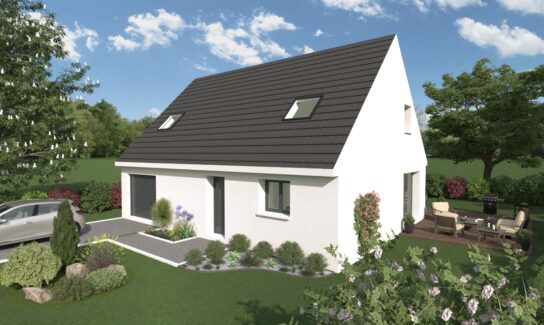 Grand terrain plat au calme